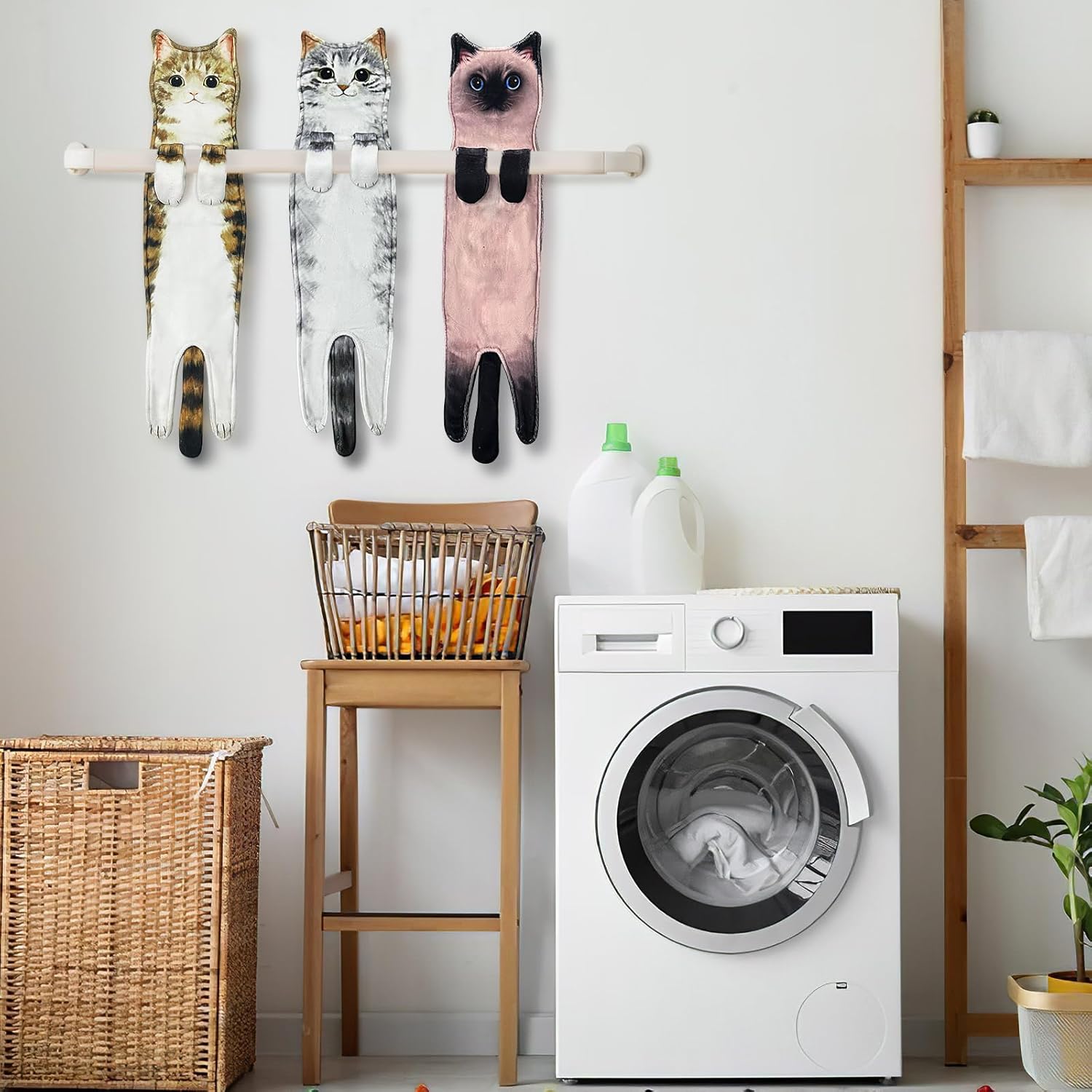 Cute Cat Absorbent Towel