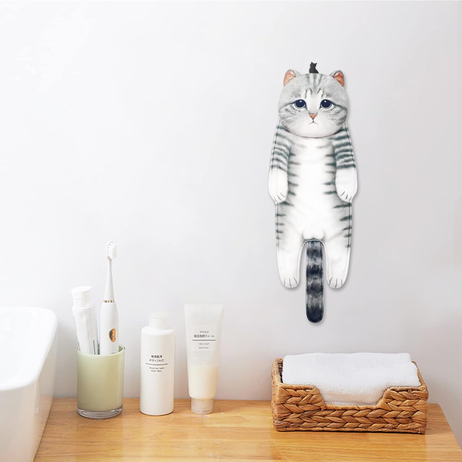 Cute Cat Absorbent Towel