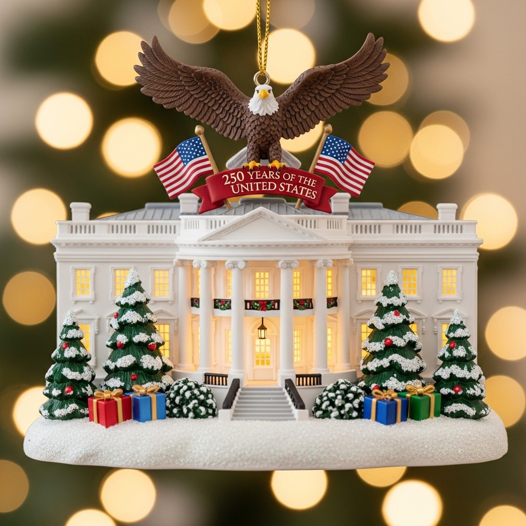 America's 250th Anniversary Christmas Decorations