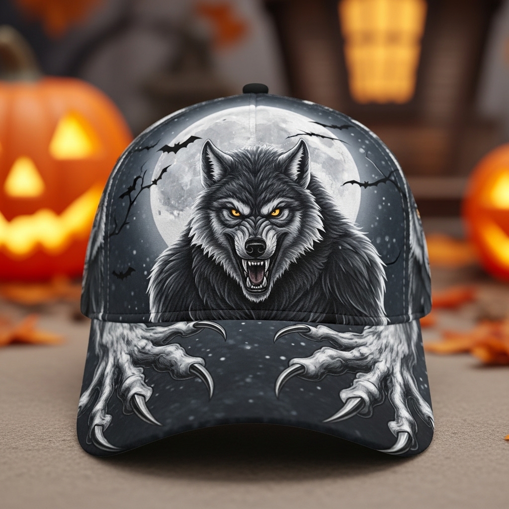 Halloween limited edition horror-themed hat