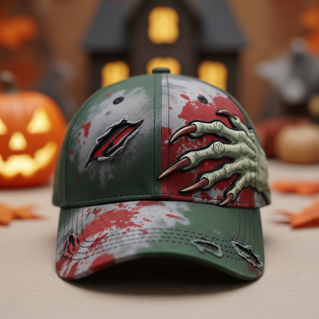 Halloween limited edition horror-themed hat
