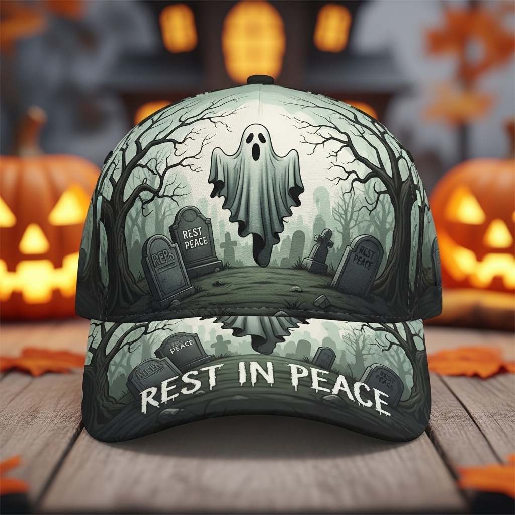 Halloween limited edition horror-themed hat