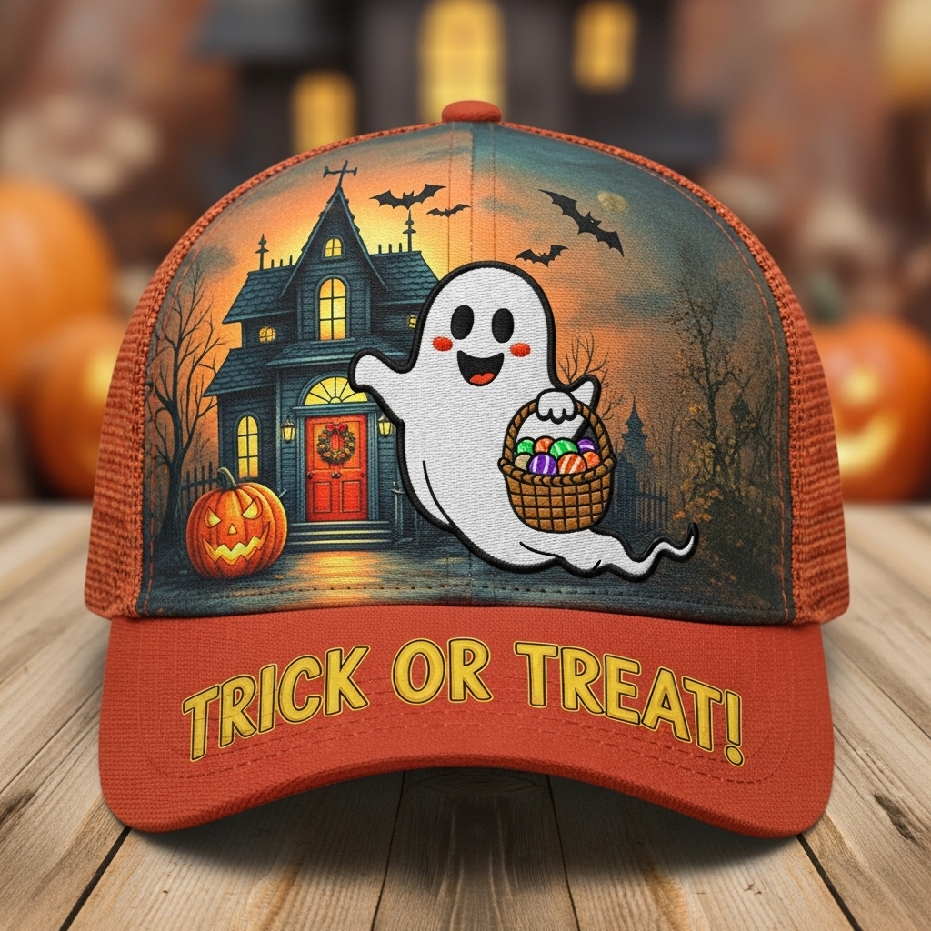 Halloween limited edition horror-themed hat