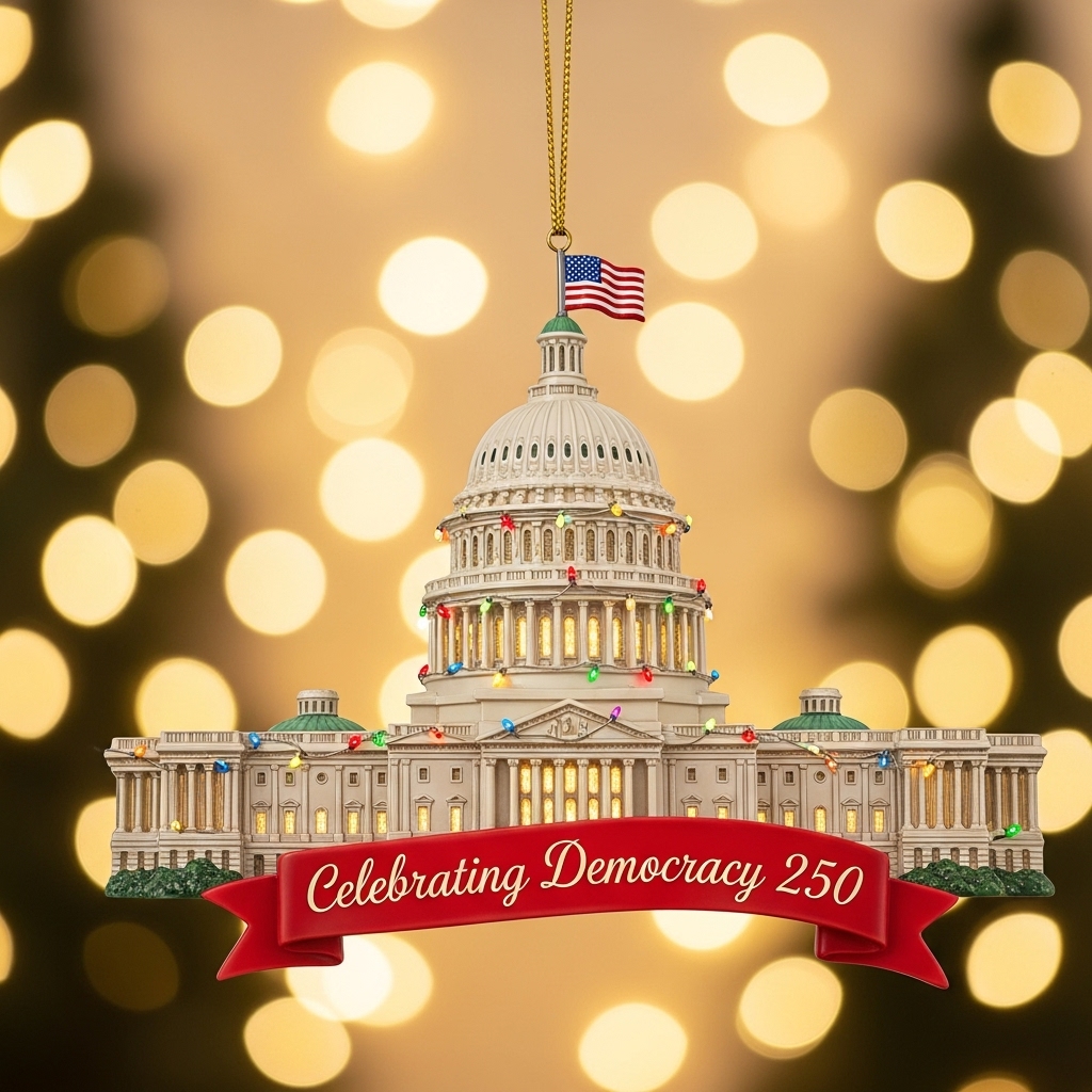 America's 250th Anniversary Christmas Decorations
