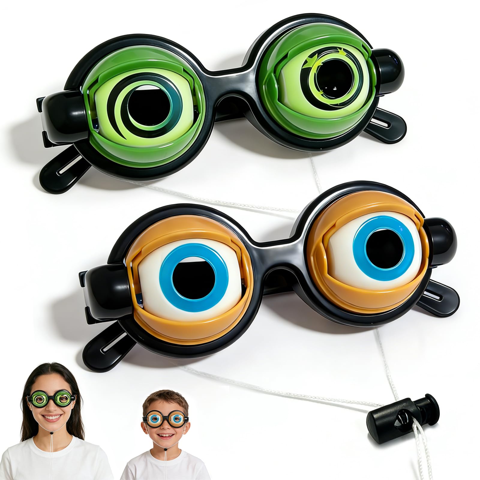 Crazy Eyes Glasses, Googly Eyes Glasses