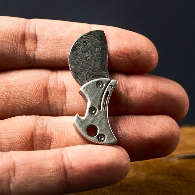 Mini Titanium Compact Bottle Opener & EDC Cutter
