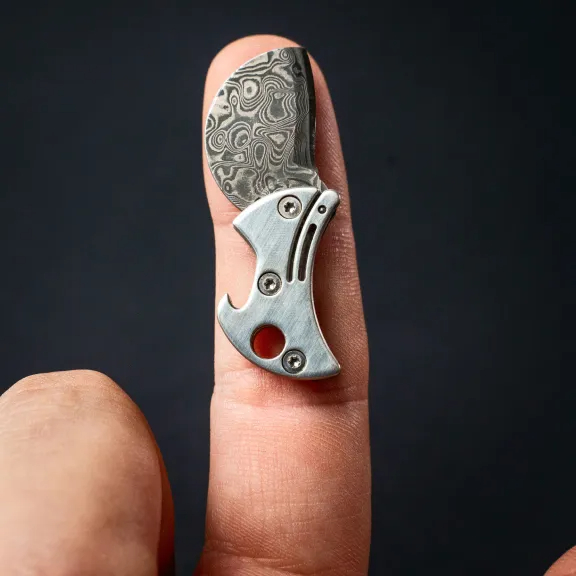 Mini Titanium Compact Bottle Opener & EDC Cutter