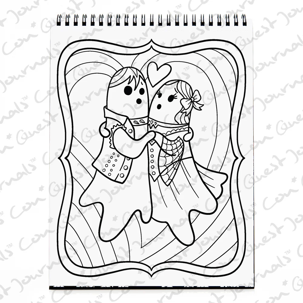 The Night Gothic Love Coloring Book