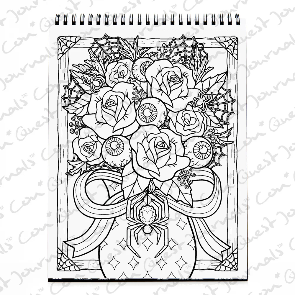 The Night Gothic Love Coloring Book