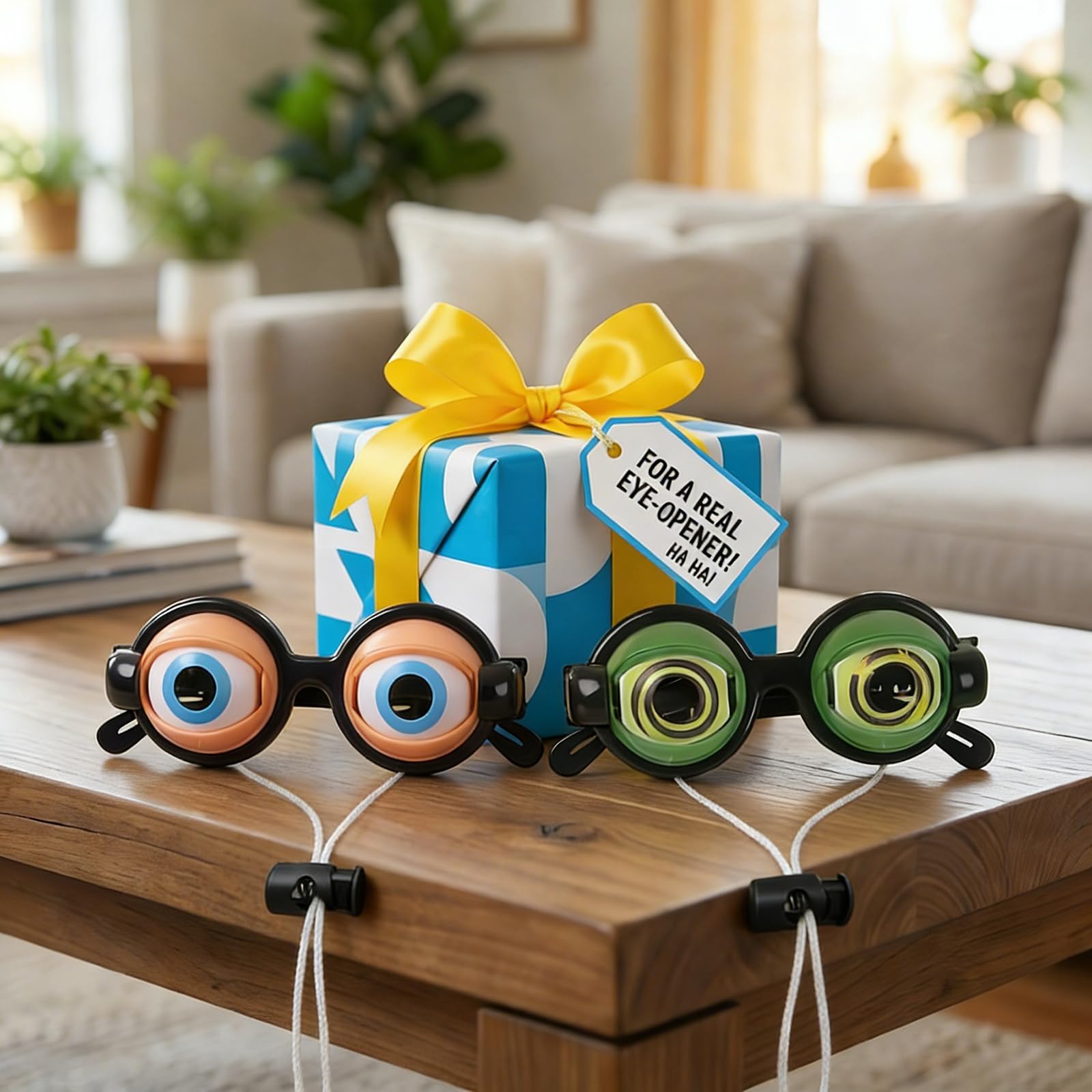 Crazy Eyes Glasses, Googly Eyes Glasses