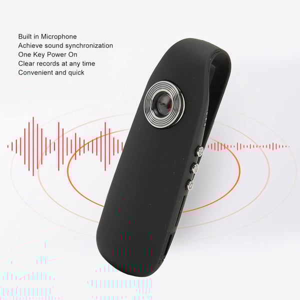 Mini Wireless Clip-on HD Body Camera