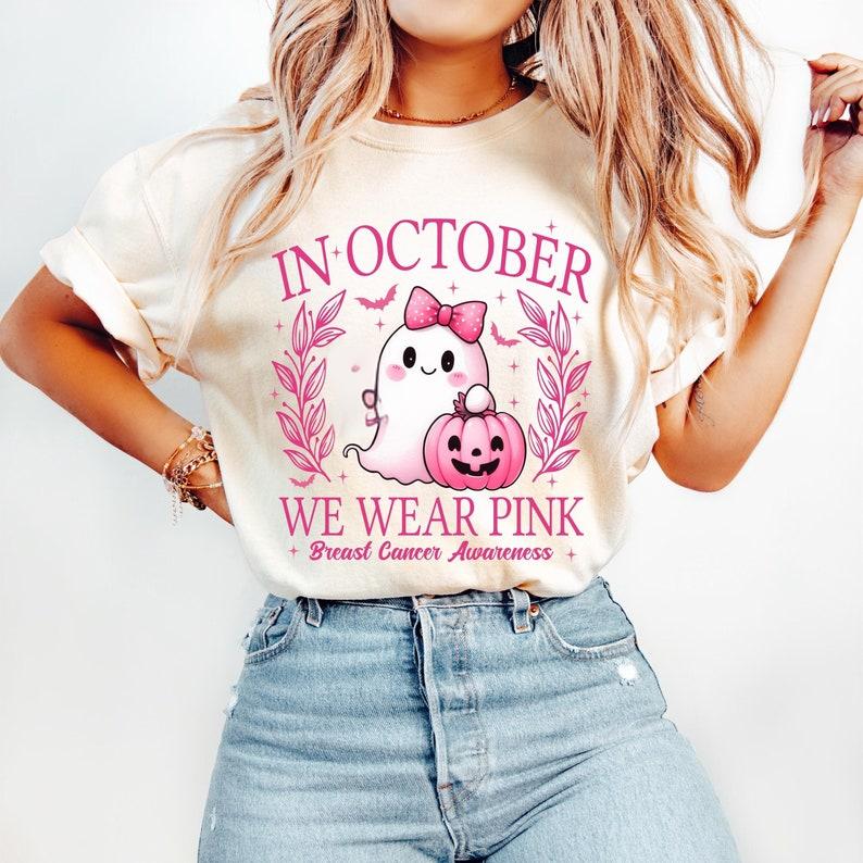 Halloween Pink Ghost Sweatshirt