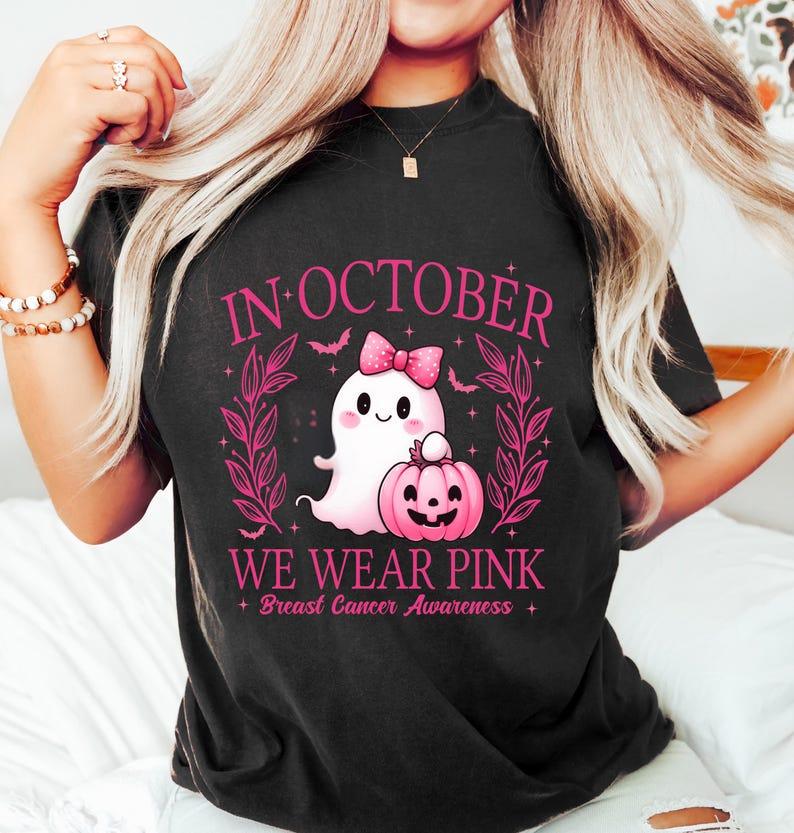 Halloween Pink Ghost Sweatshirt