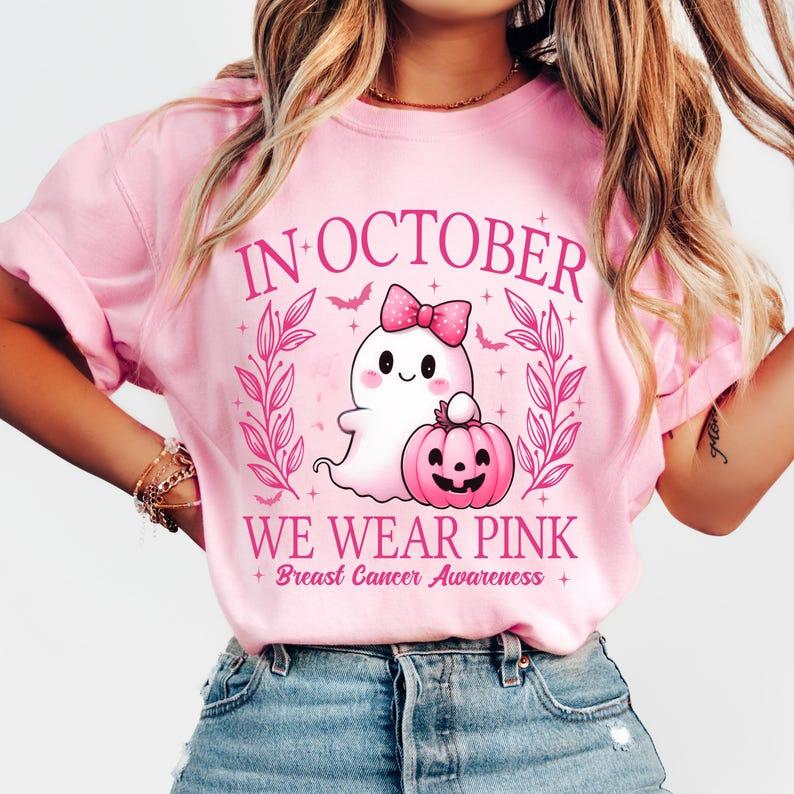 Halloween Pink Ghost Sweatshirt