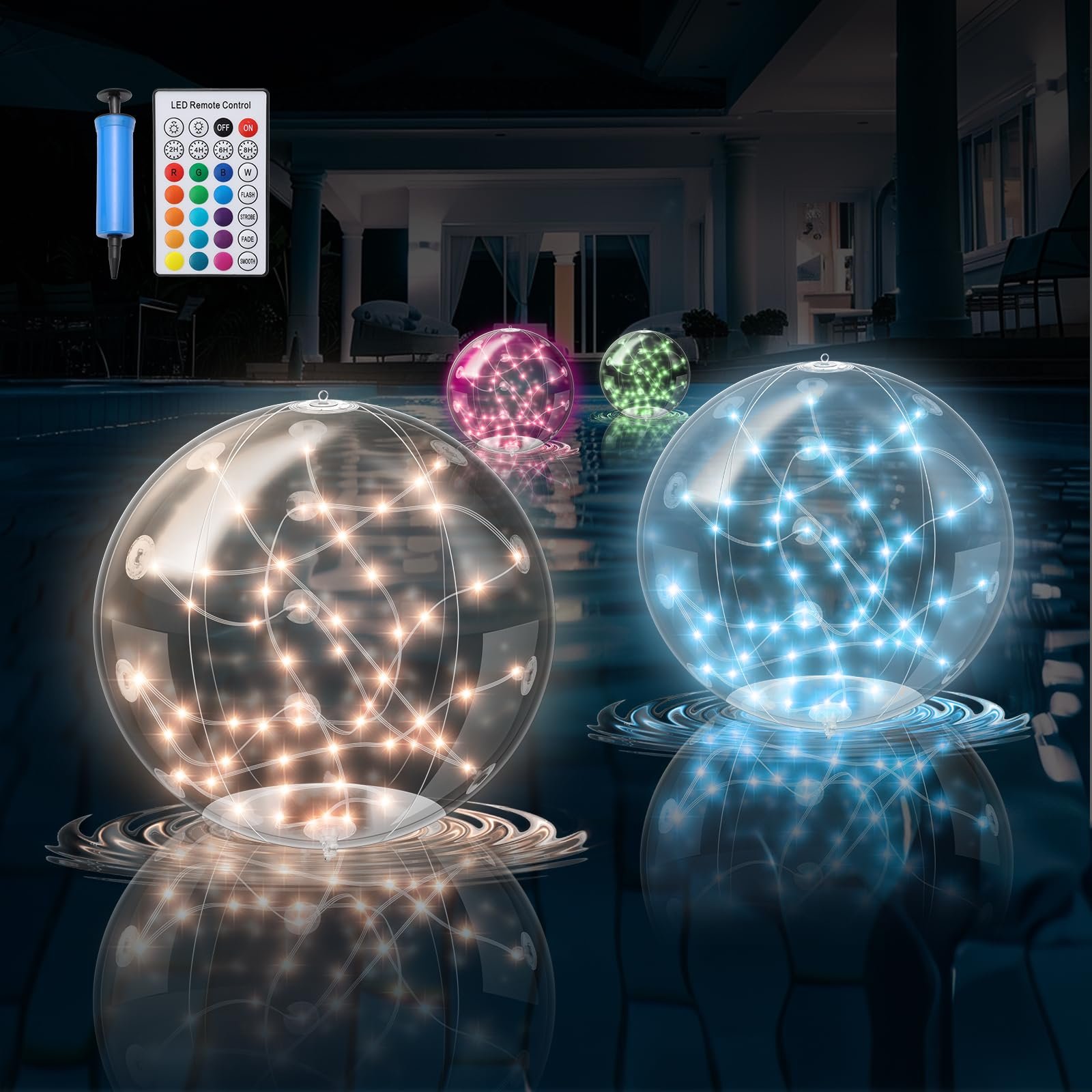 Solar Floating Pool Lights