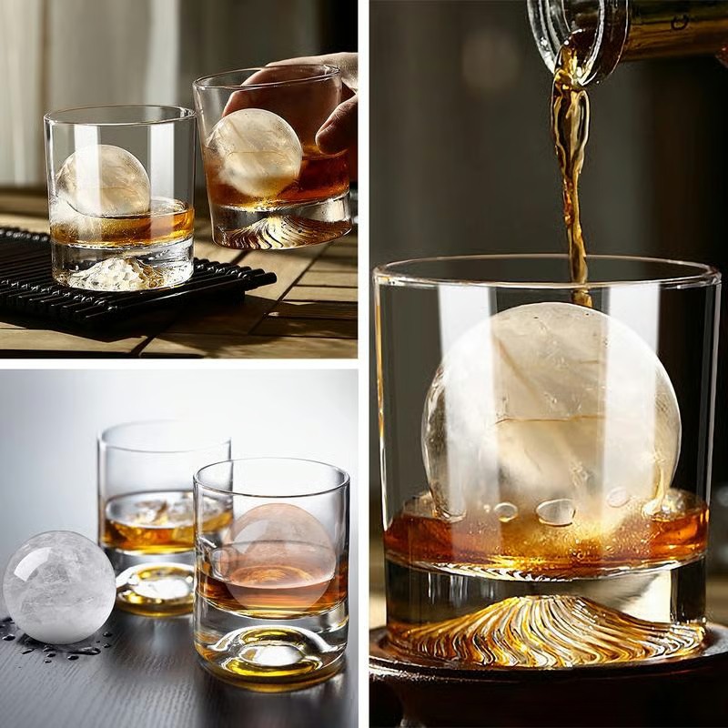 Silicone ice ball maker