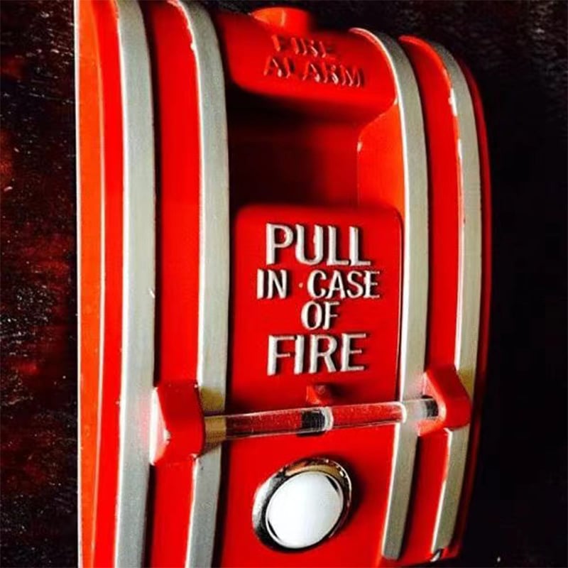 Handmade Commemorative Medal Gift for Firefighters Retro Doorbell