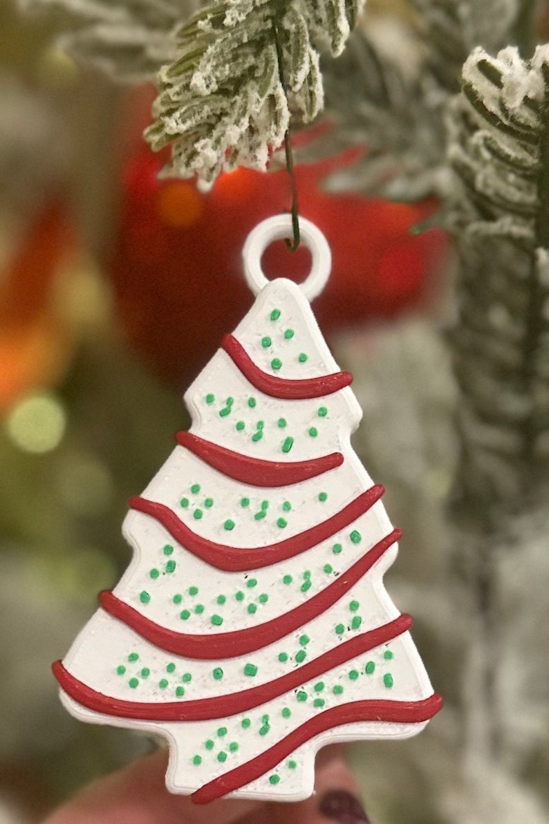 Christmas Tree Cake Ornaments Little Debbie