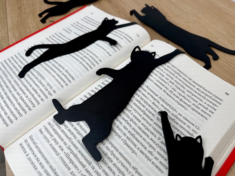 🐈Naughty Cat Bookmark Set