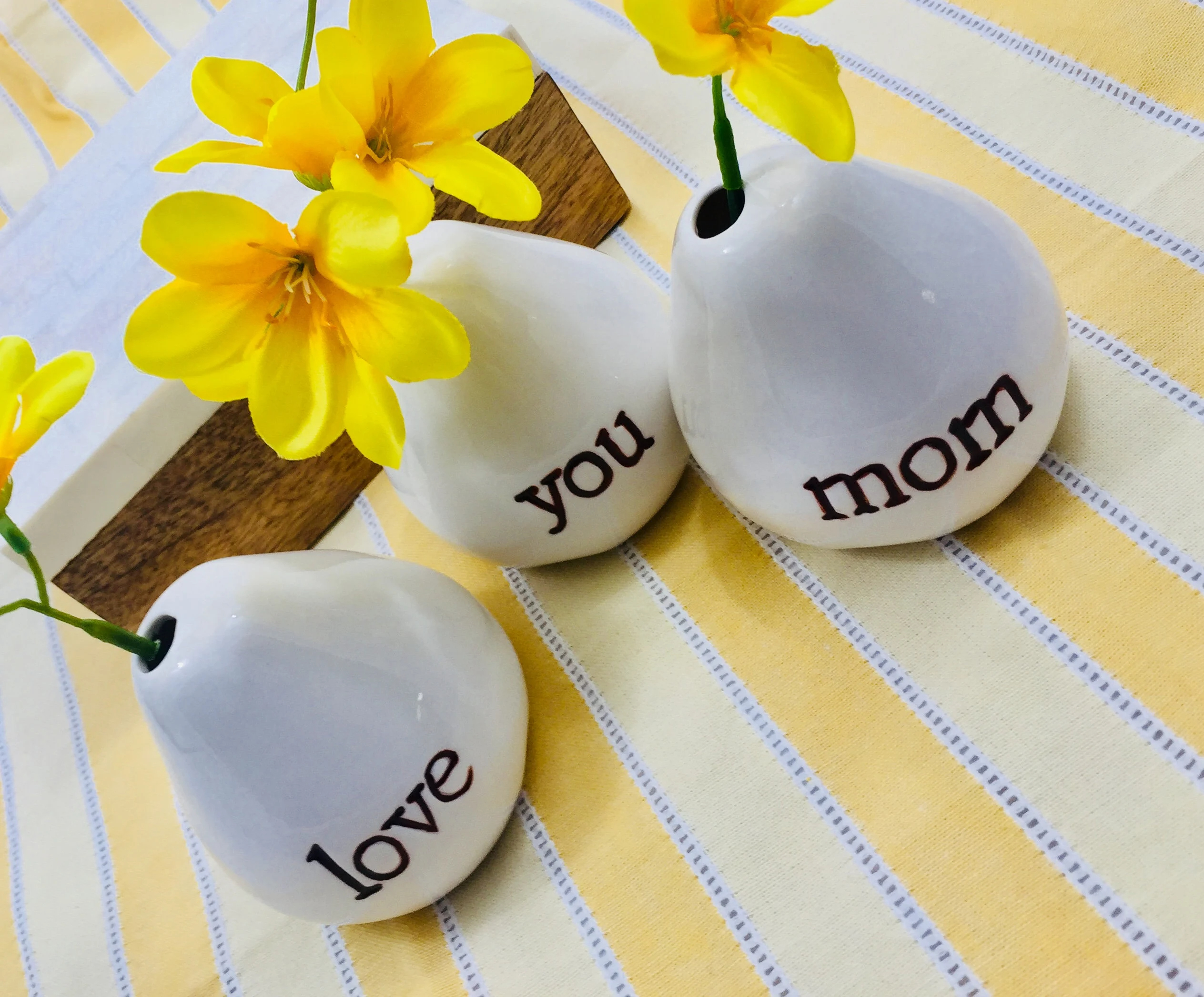 Love You Mom Vases For Flowers 