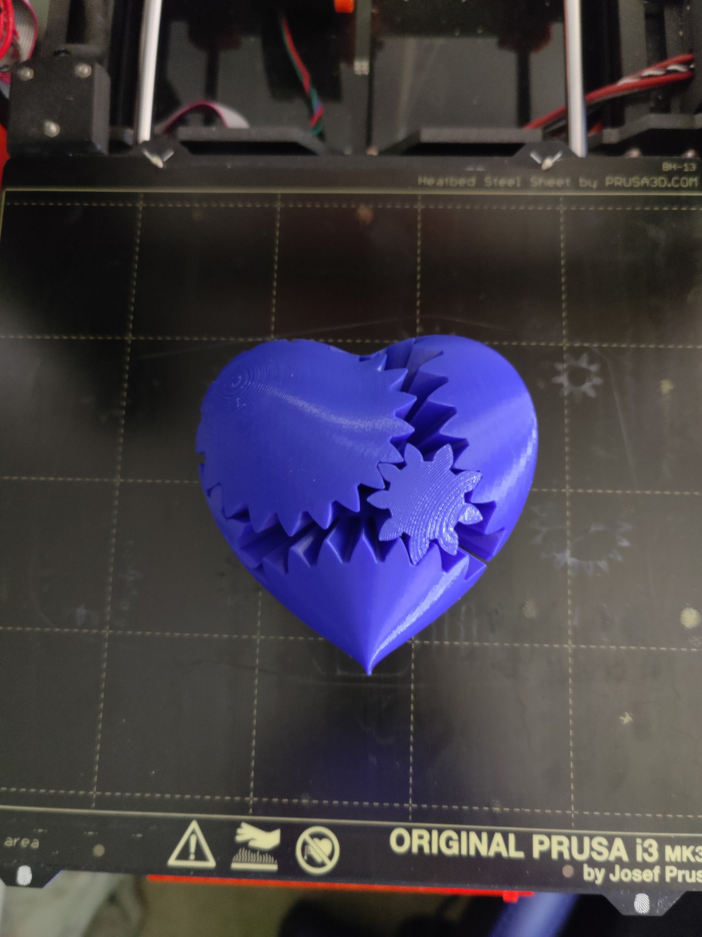 3D Printed Heart Gears