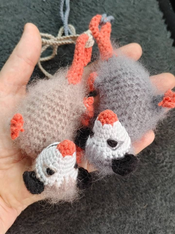 Opossum car accessories, dashboard decor