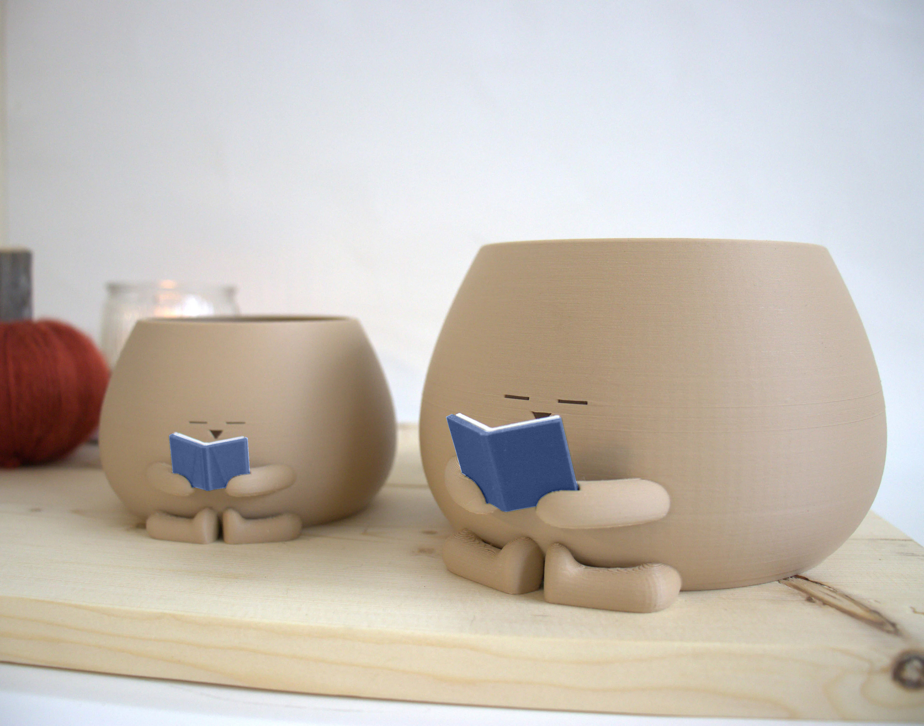 Cozy Pot Reading Book