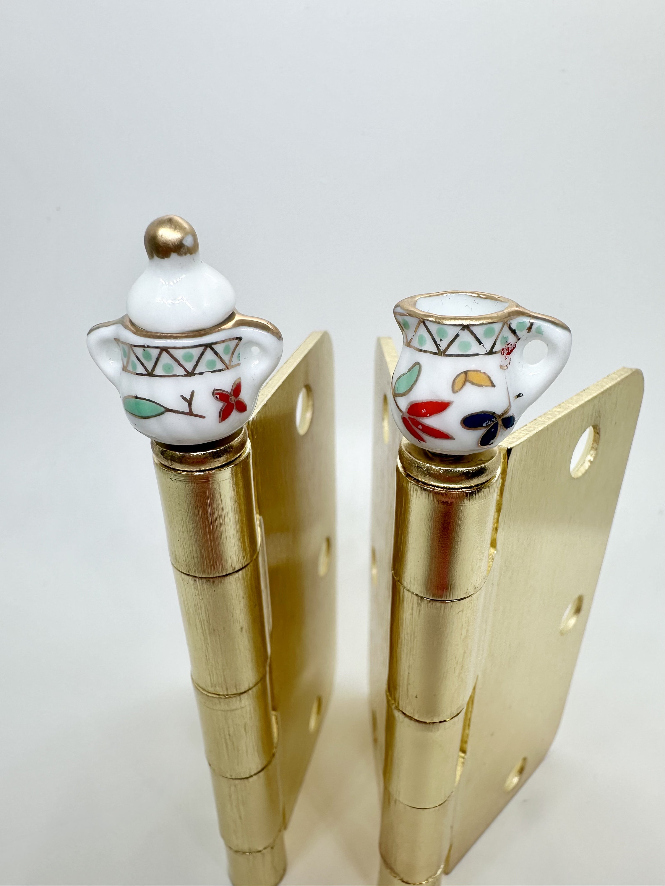 🌲Hinge Topper Set Coffee Tea Cream and Sugar