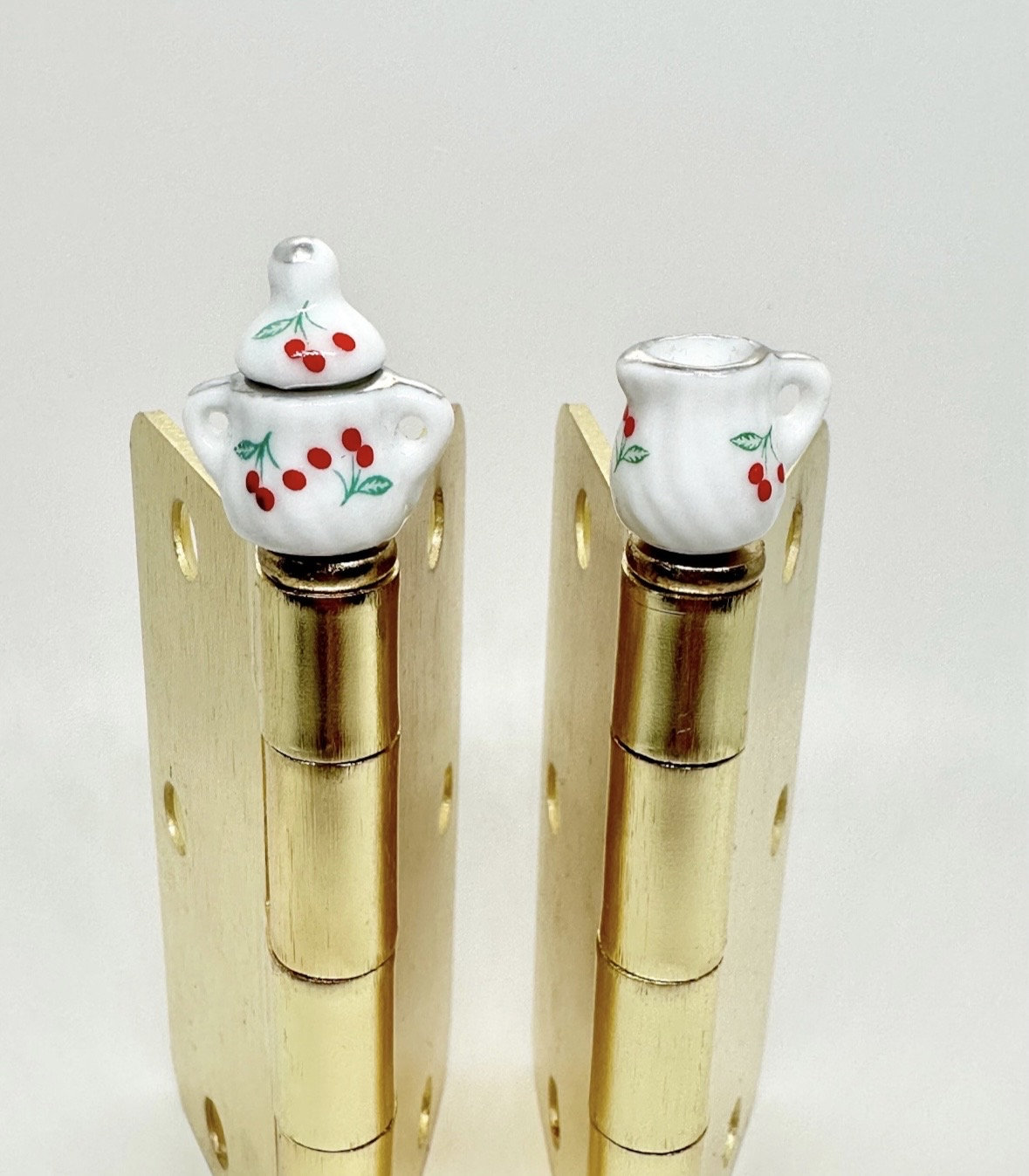 🌲Hinge Topper Set Coffee Tea Cream and Sugar