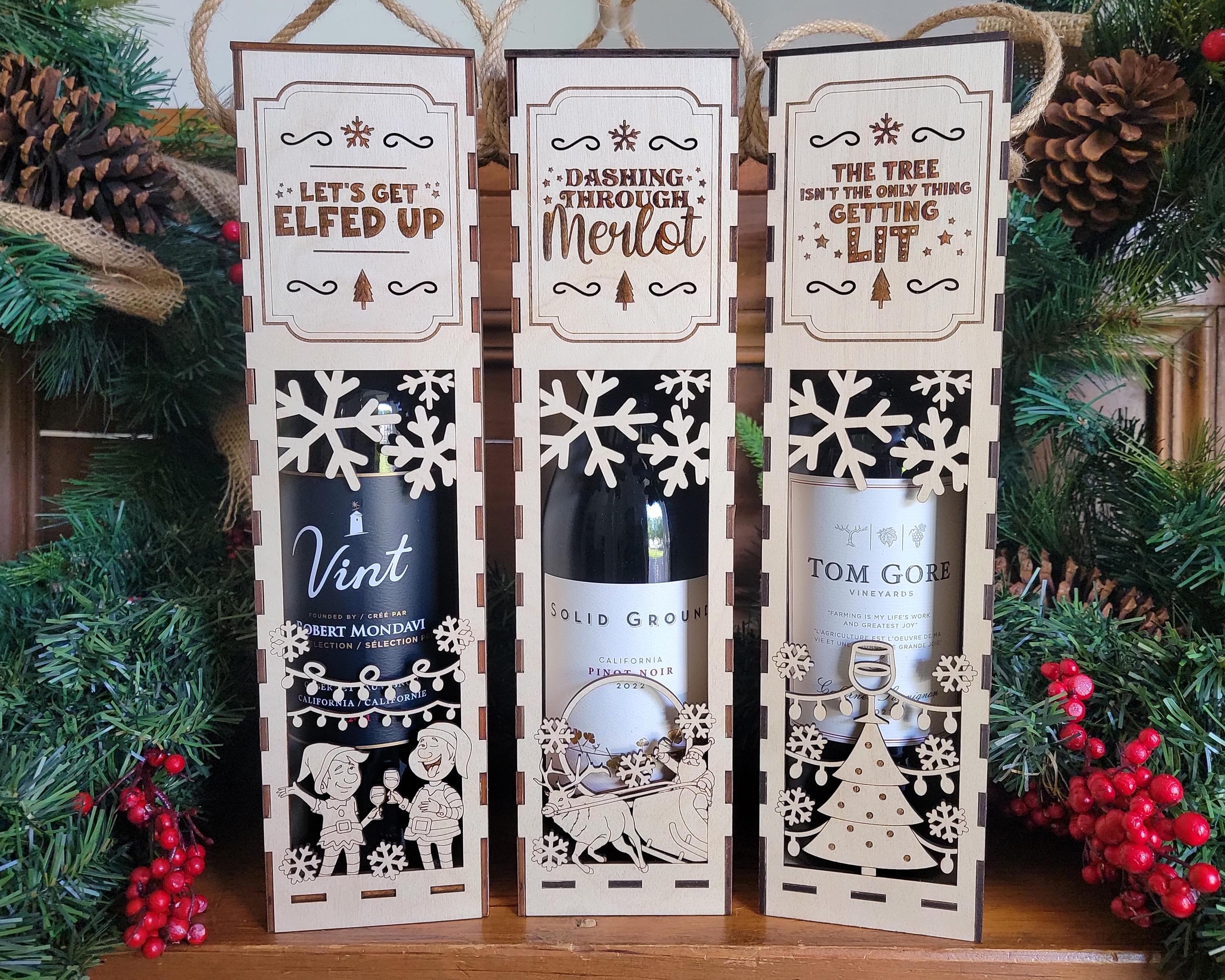 Naughty Wine Box, 6 Designs to Choose, Funny Wine Gift, *wine not included