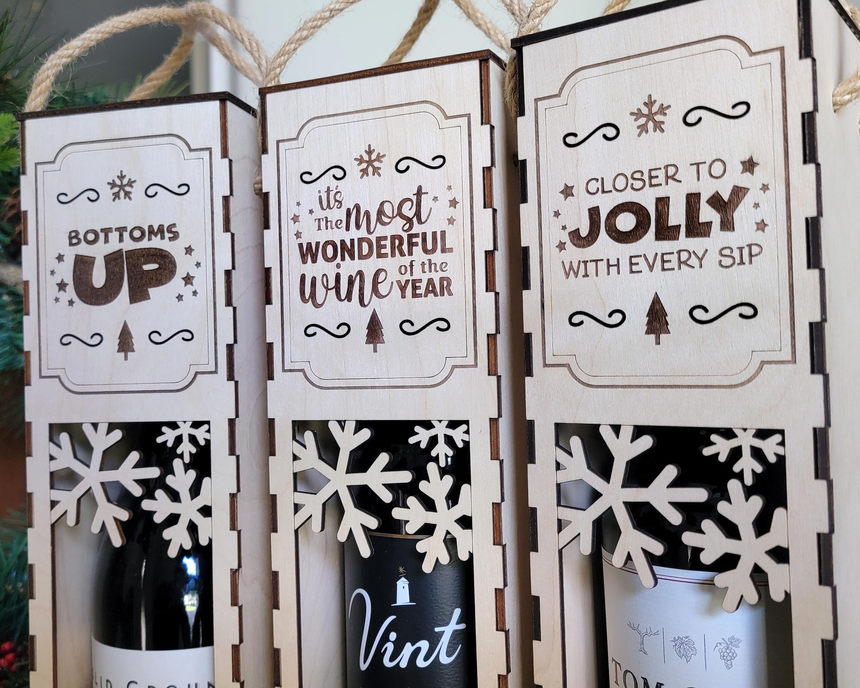 Naughty Wine Box, 6 Designs to Choose, Funny Wine Gift, *wine not included