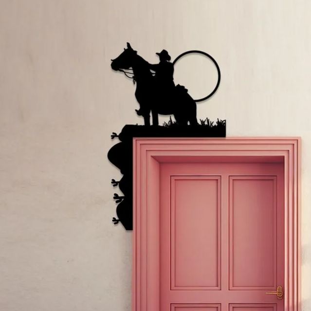 🎄2024 New Year gift--Cowboy welcome door corner