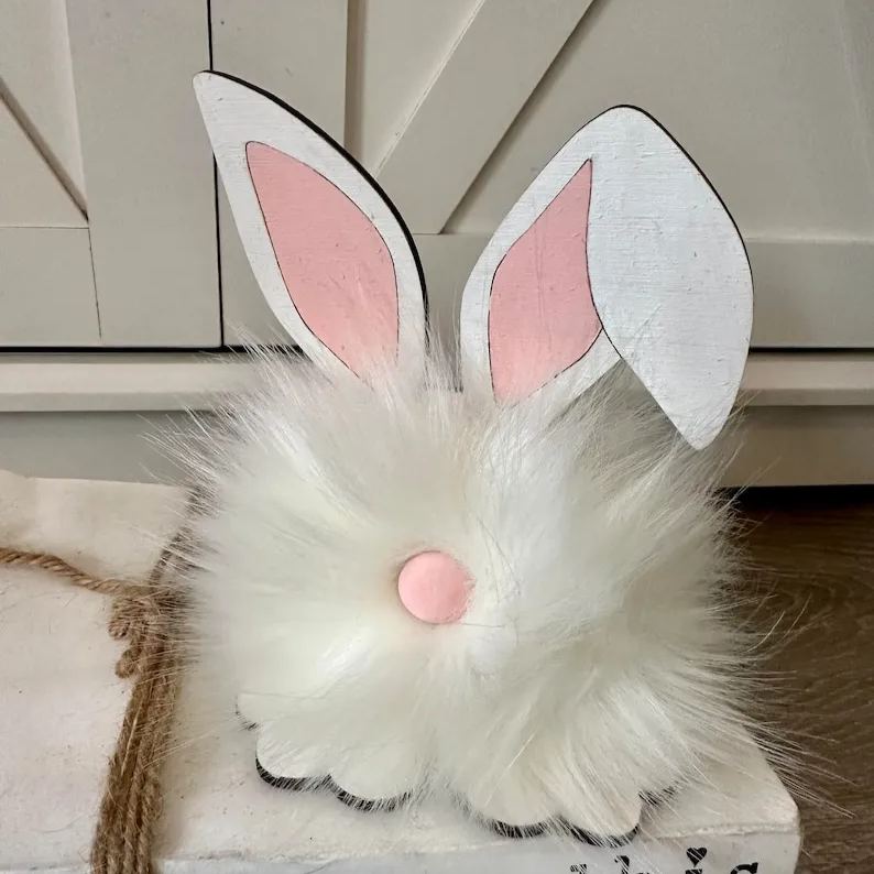 🐇Easter Pom Pom Bunny Decoration