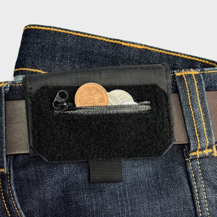“Waist Shield” Tactical Waist Pack with Quick Access Wallet 🛡️💳