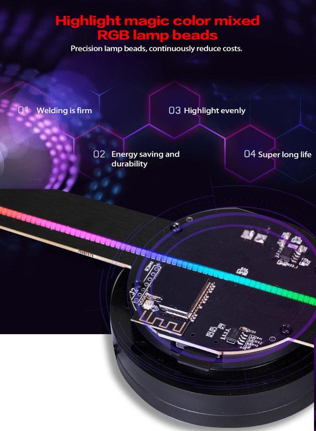 3D holographic fan screen advertising machine