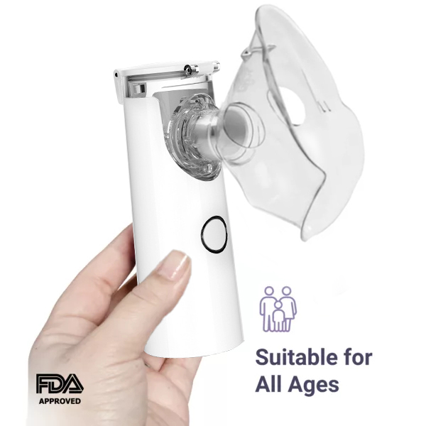 Portable mesh nebulizer