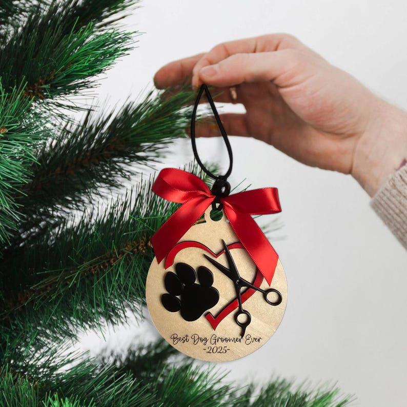 Best Dog Groomer Ever Ornament 