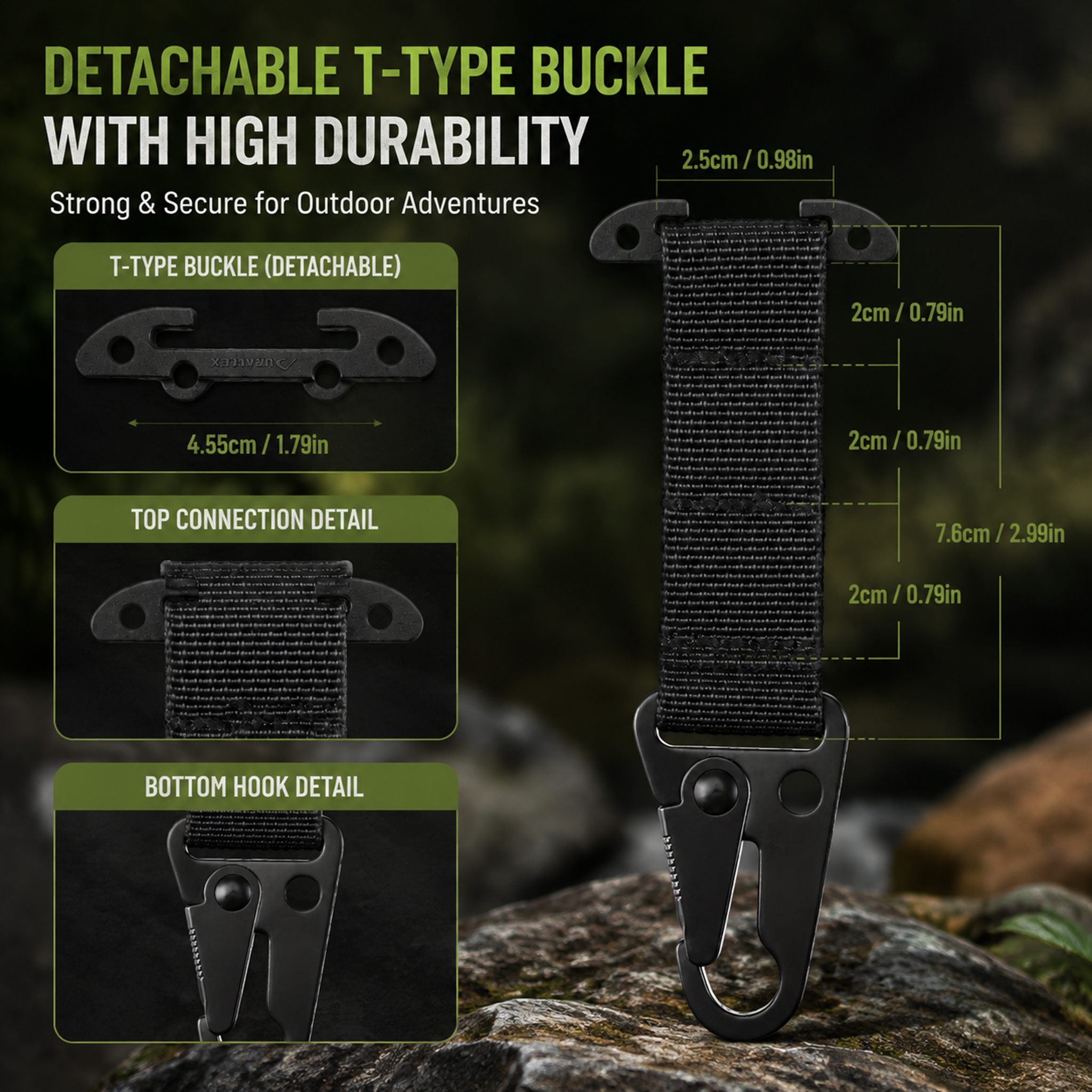 MOLLE Tactical Webbing Hook