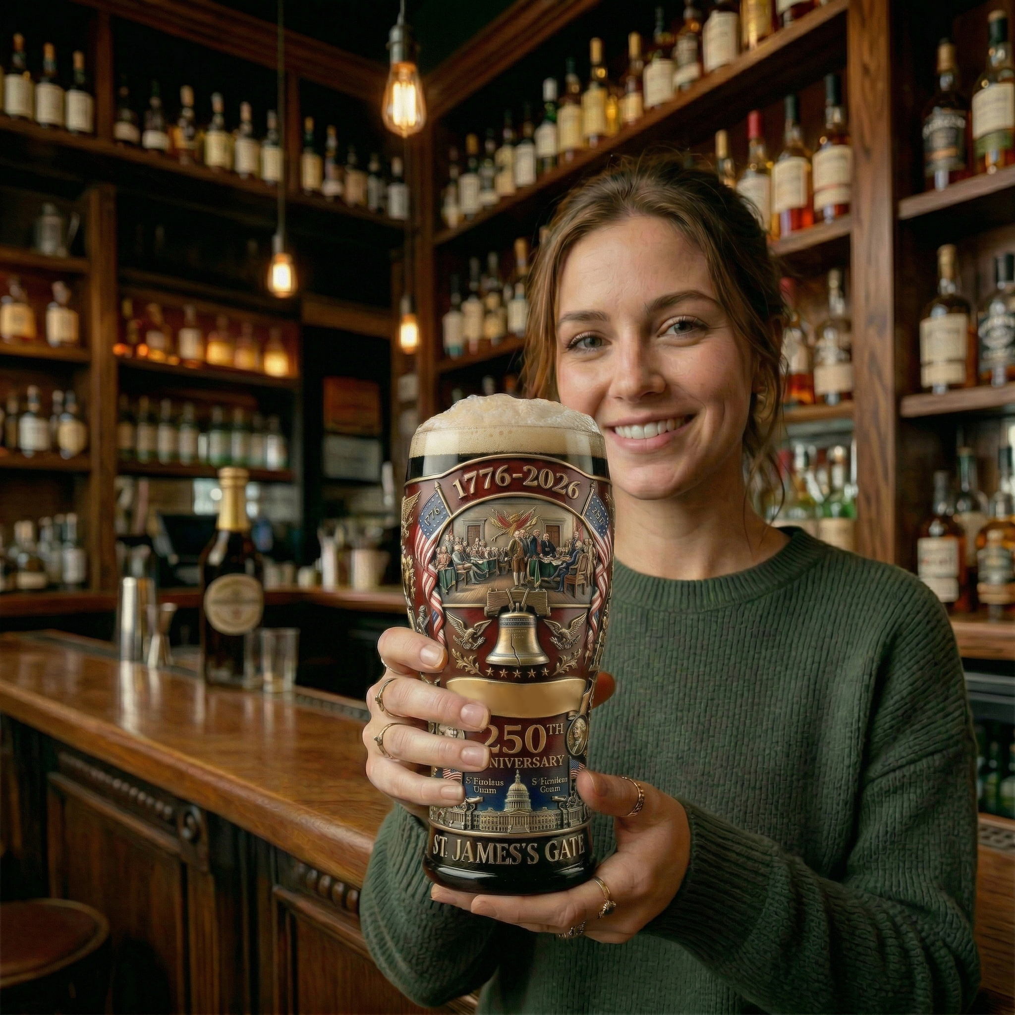 250th Anniversary Patriotic Beer Stein