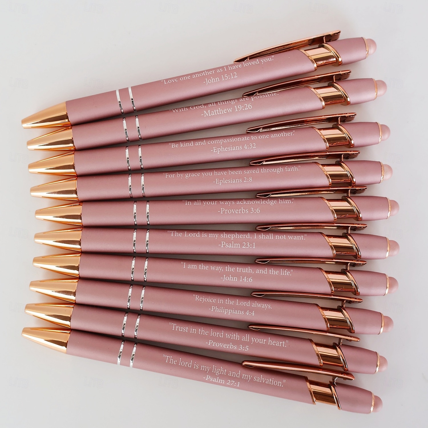 💝Bible Verse Pen Set | Inspirational Christian Gift, Set of 10