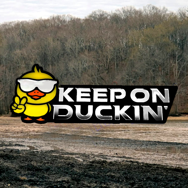 🤣FUNNY DUCK CAR TRUCK BADGE