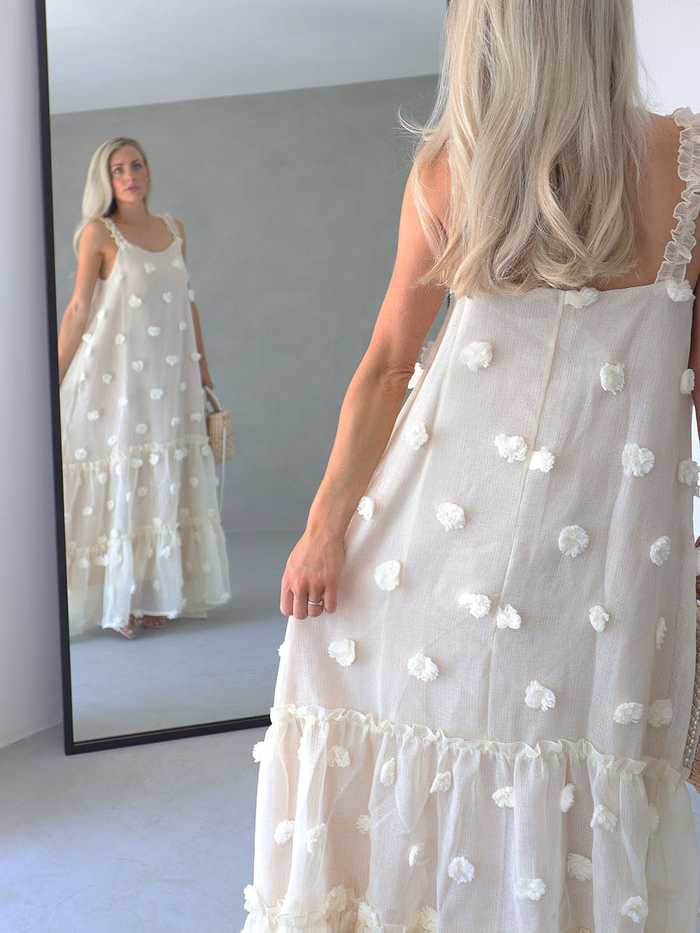 Delicate and Light Layered Maxi Dress