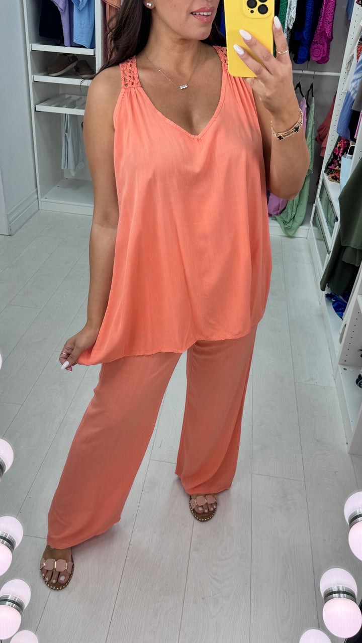 Crochet Loose Fit Co-Ord Set