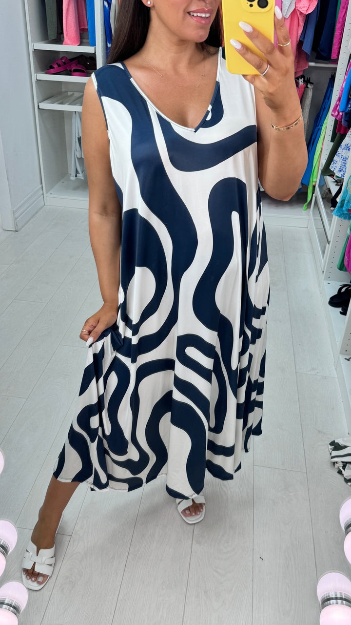 Stretch Slinky Maxi Dress