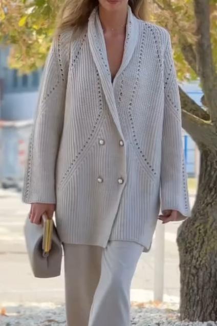Casual Irregular Collar Blazer