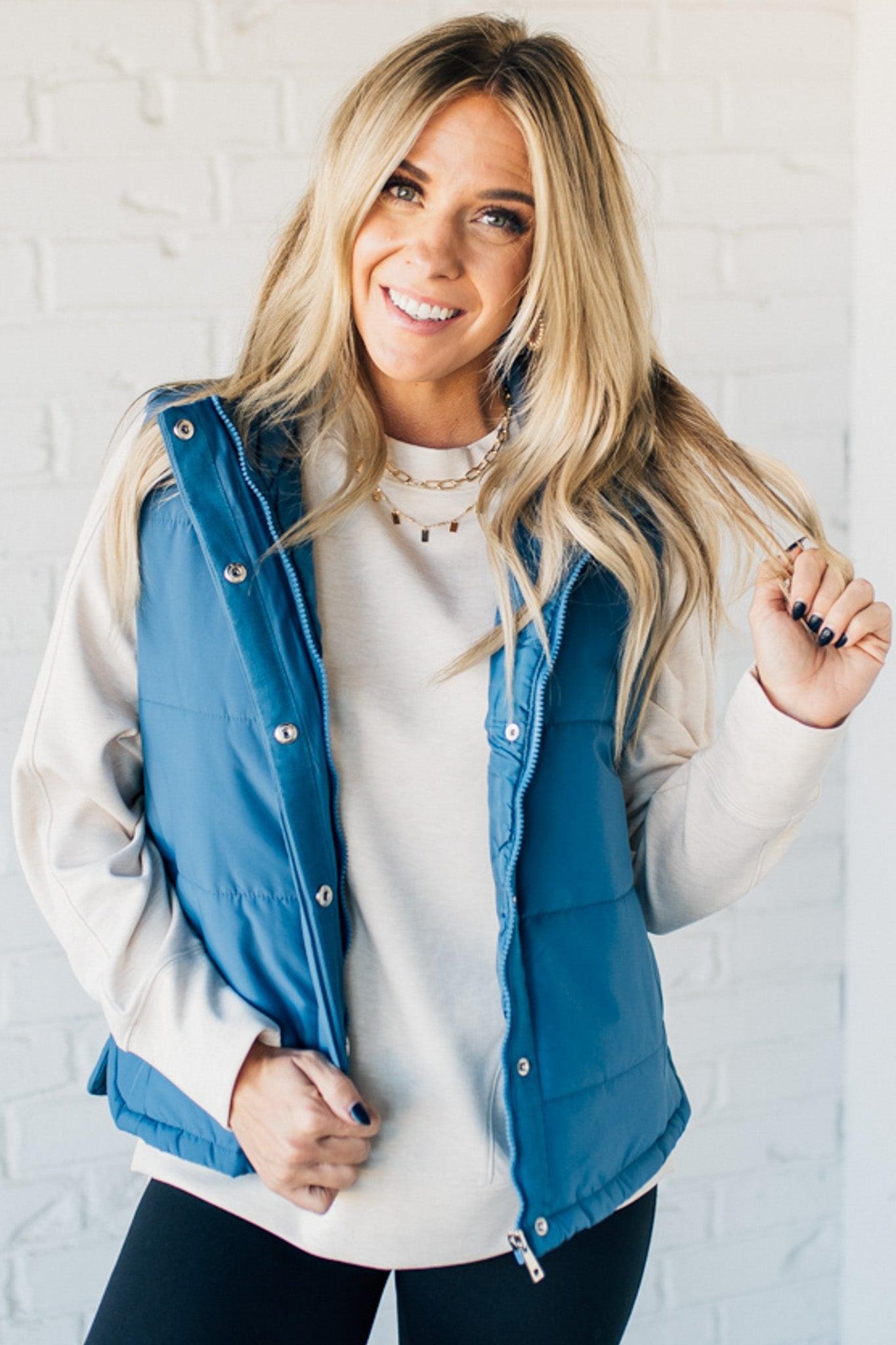 Cotton Zipper Vest