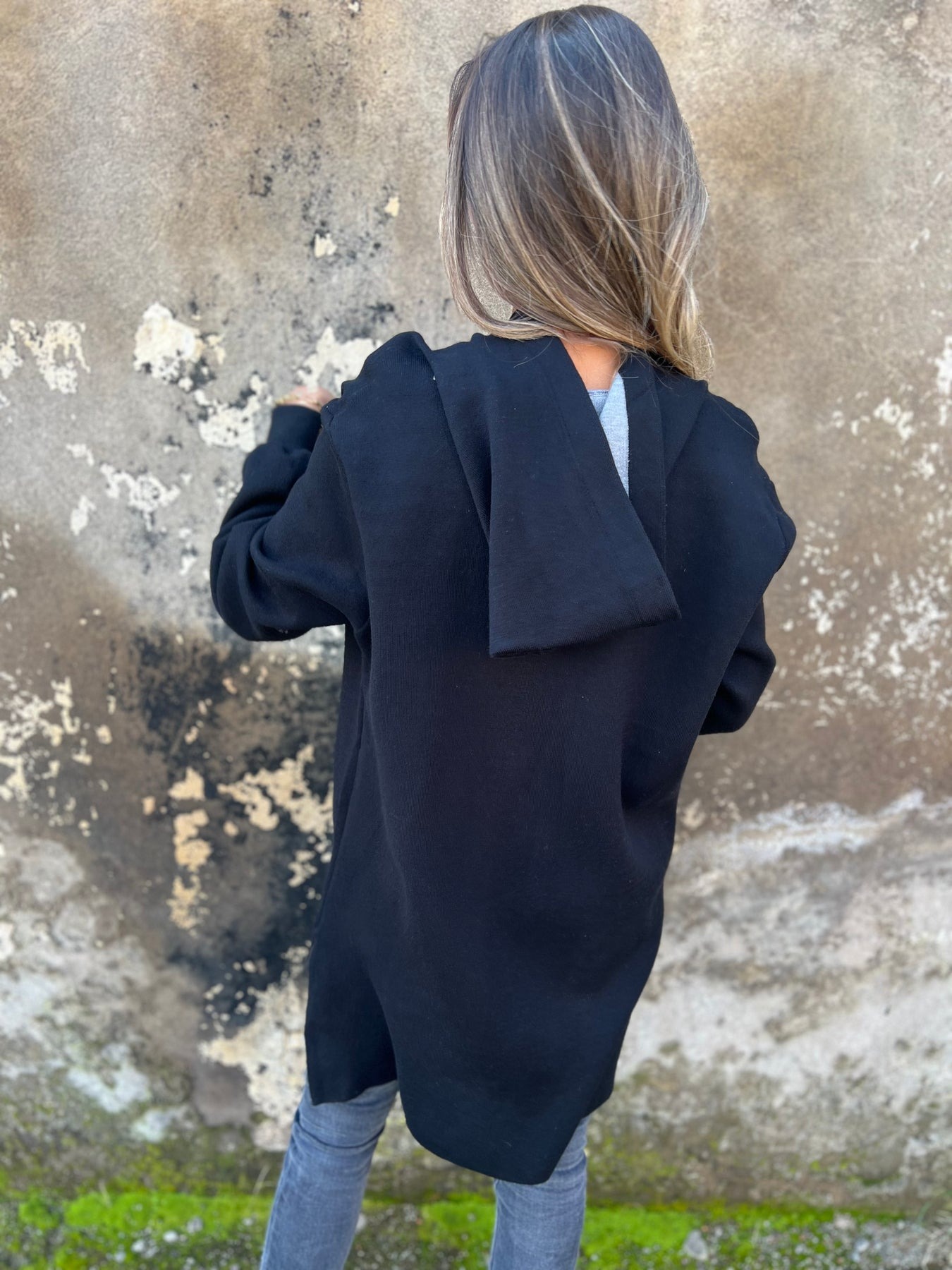 Zippeer Hooded Long Sleeve Casual Coat