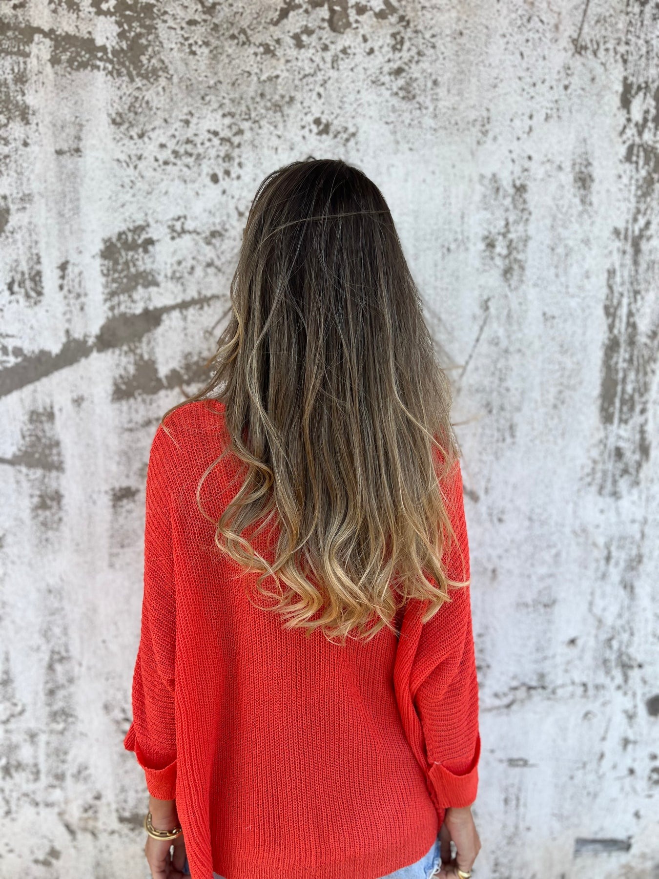 Knitted Loose Pocket Sweater