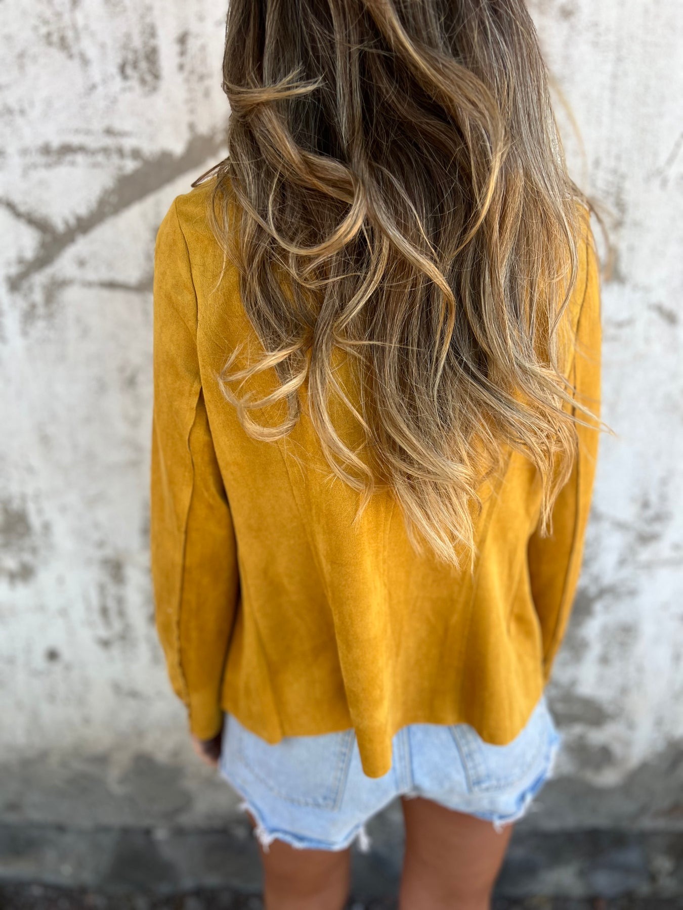 Comfortable Suede Coat