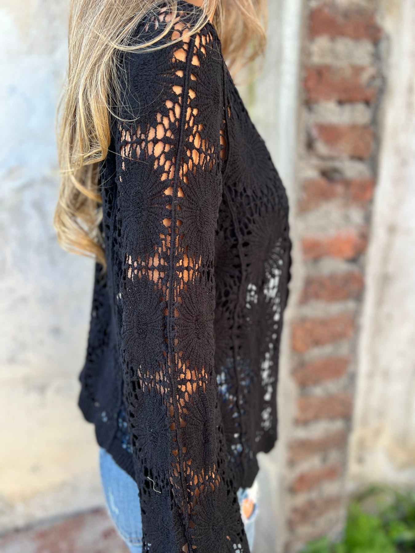 Cutout Embroidered Cover